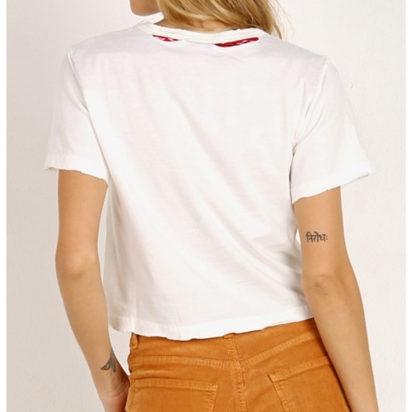 Daydreamer Rolling Stones '89 Rebel Crop Tee - Picture 3 of 10